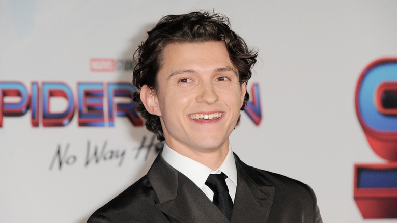 Close-up of Tom Holland