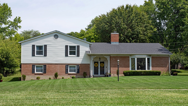 Split level house