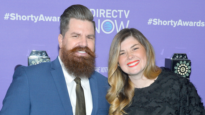 Andy and Candis Meredith posing together