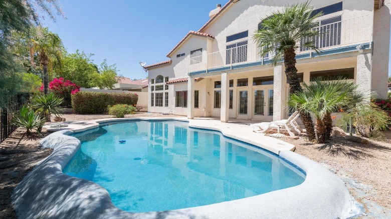 backyard pool