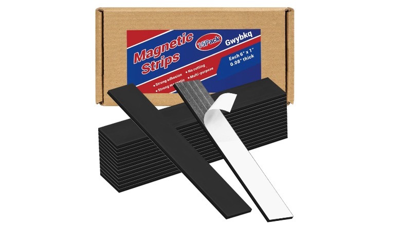 Magnetic strips sold on Amazon