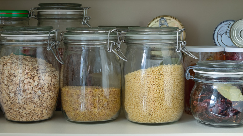 jars cupboard