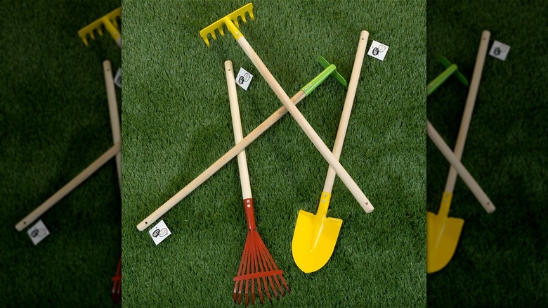 children's garden tools