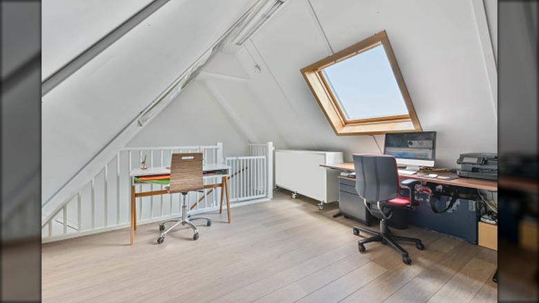 attic office space