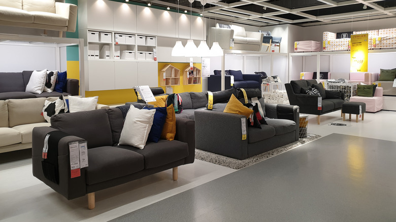 inside an IKEA store