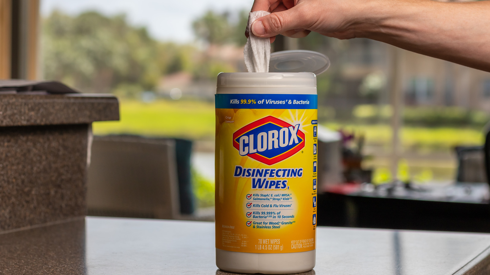 Using Disinfectant Wipes Properly