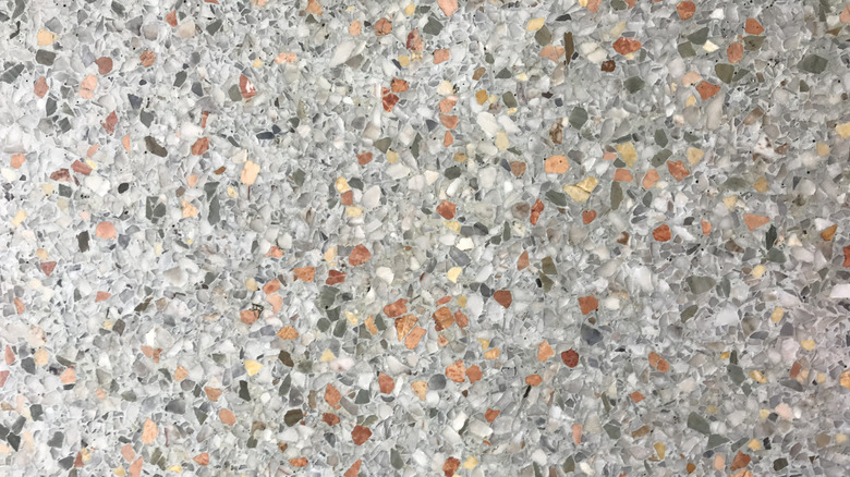 pebble tile flooring