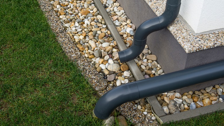 garden drain pipes