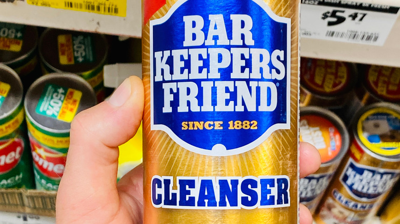 Can of Bar Keepers Friend