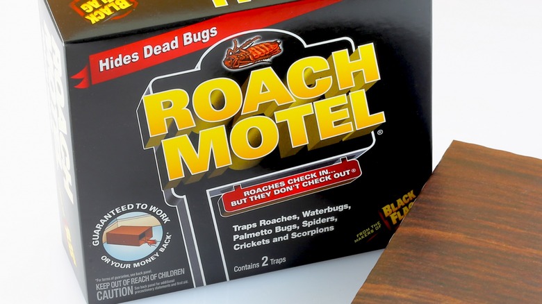 Roach motel cockroach trap
