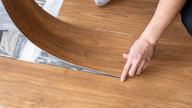vinyl plank flooring installation