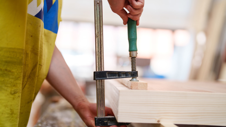 clamping wood pieces together