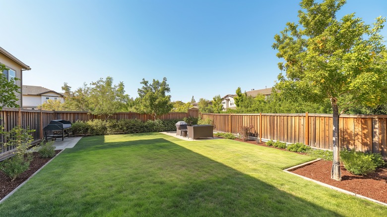 well maintained wooden fence