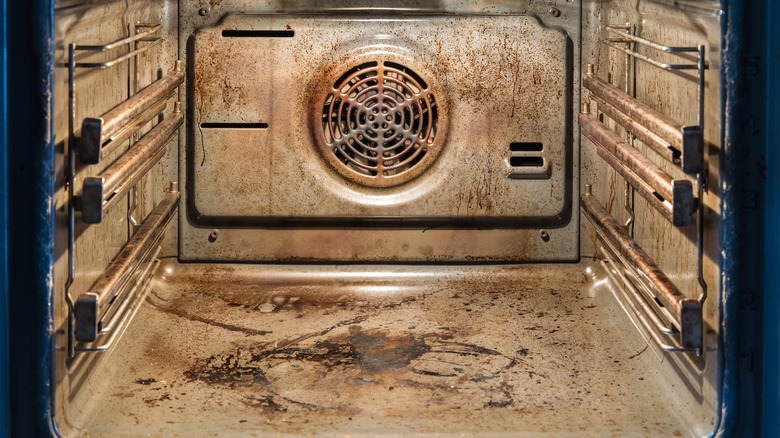 Dirty oven