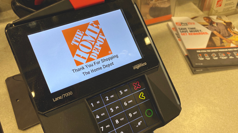 home depot card reader