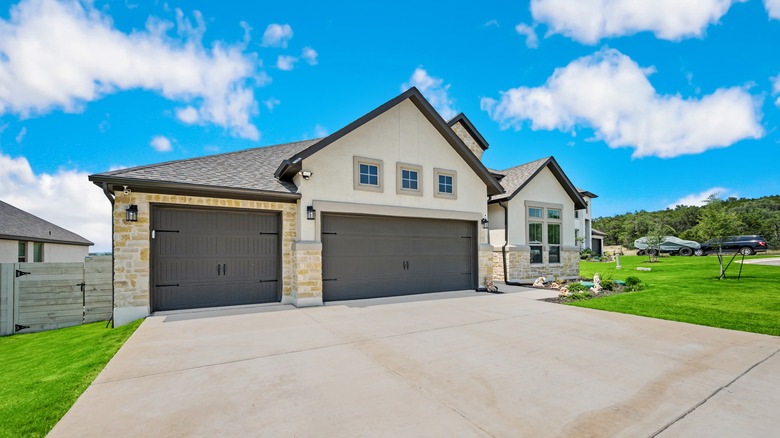 New garage doors