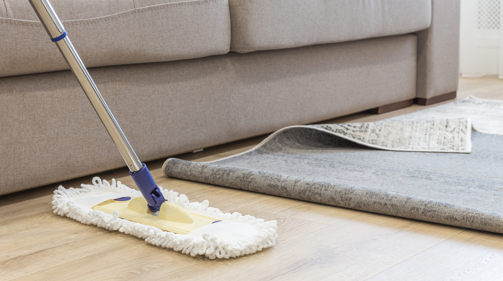 You're Probably Cleaning Your Hardwood The Wrong Way