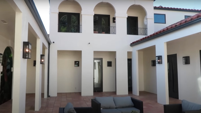 courtyard shane dawson home